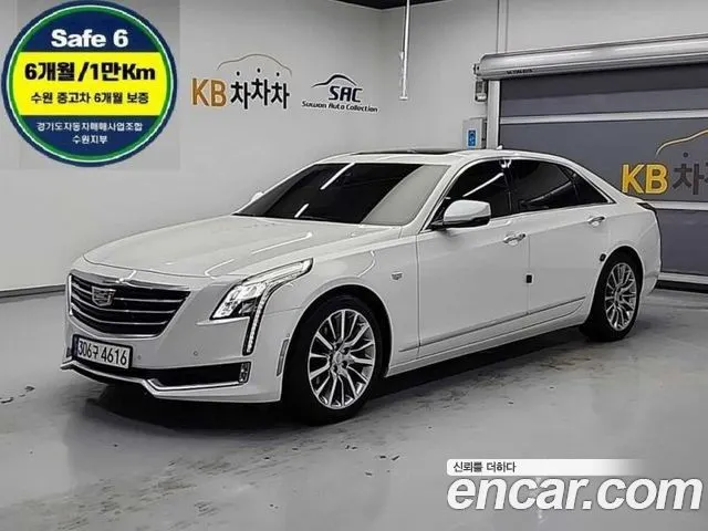 CADILLAC CT6 2018 — 107 489 км, белый, Корея — под ключ — фото 4