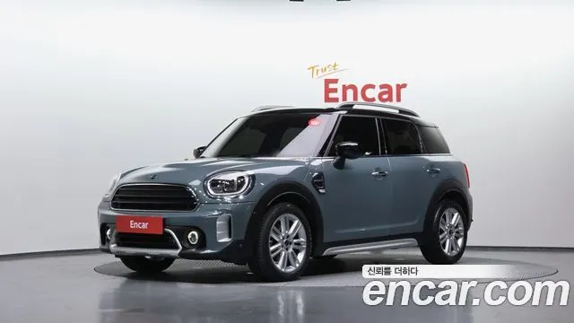 MINI COOPER COUNTRYMAN 2023 — 30 099 км, бирюзовый, Корея — под ключ — фото 1