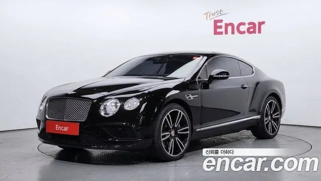 BENTLEY 컨티넨탈 GT — из Кореи под ключ