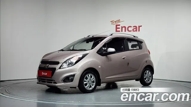 CHEVROLET SPARK 2013 — 201 636 км, розовый, Корея — под ключ — фото 1