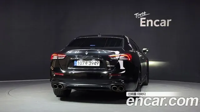 MASERATI GHIBLI 2018 — 102 892 км, чёрный, Корея — под ключ — фото 4