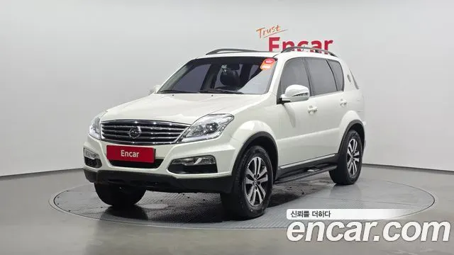 KGM REXTON W 2015 — 95 010 км, белый, Корея — под ключ — фото 1