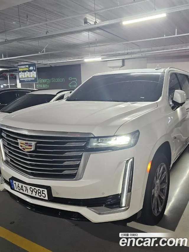 CADILLAC ESCALADE 2022 — 25 000 км, белый, Корея — под ключ — фото 12