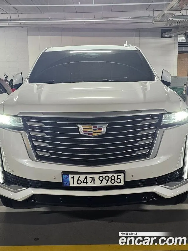 CADILLAC ESCALADE 2022 — 25 000 км, белый, Корея — под ключ — фото 3