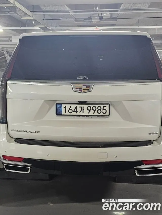 CADILLAC ESCALADE 2022 — 25 000 км, белый, Корея — под ключ — фото 4