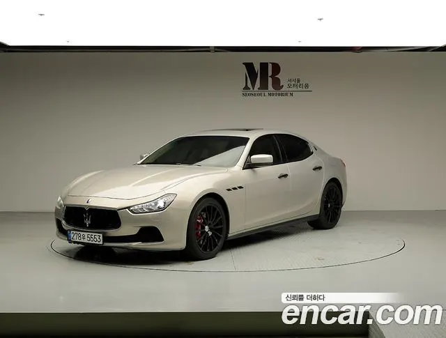 MASERATI GHIBLI — из Кореи под ключ