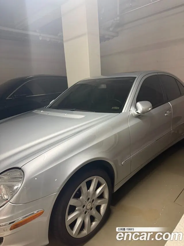 MERCEDES-BENZ E-CLASS W211 2008 — 154 256 км, серебристый, Корея — под ключ — фото 11