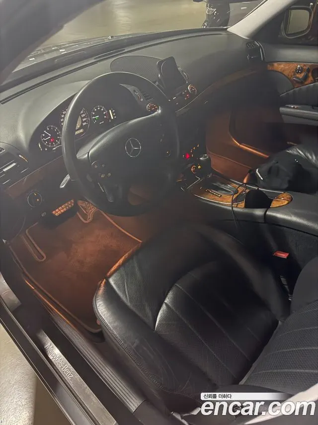 MERCEDES-BENZ E-CLASS W211 2008 — 154 256 км, серебристый, Корея — под ключ — фото 6