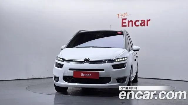 CITROEN GRAND C4 PICASSO 2015 — 166 793 км, белый, Корея — под ключ — фото 3