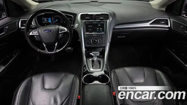 FORD FUSION 2014 — 104 204 км, чёрный, Корея — под ключ — фото 7