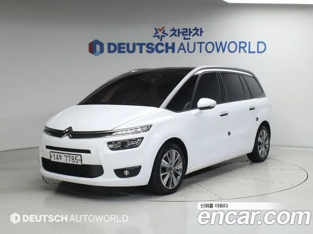 CITROEN GRAND C4 PICASSO 2015 — 163 000 км, белый, Корея — под ключ — фото 12