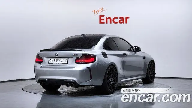 BMW M2 2017 — 258 376 км, серебристо-серый, Корея — под ключ — фото 2