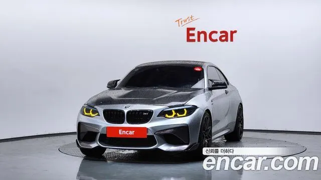 BMW M2 2017 — 258 376 км, серебристо-серый, Корея — под ключ — фото 3