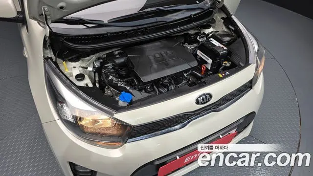 KIA MORNING 2017 — 112 524 км, белый-перламутр, Корея — под ключ — фото 6