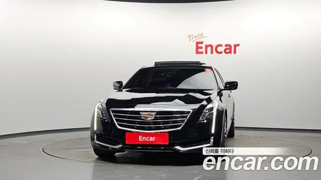CADILLAC CT6 2018 — 97 802 км, чёрный, Корея — под ключ — фото 3