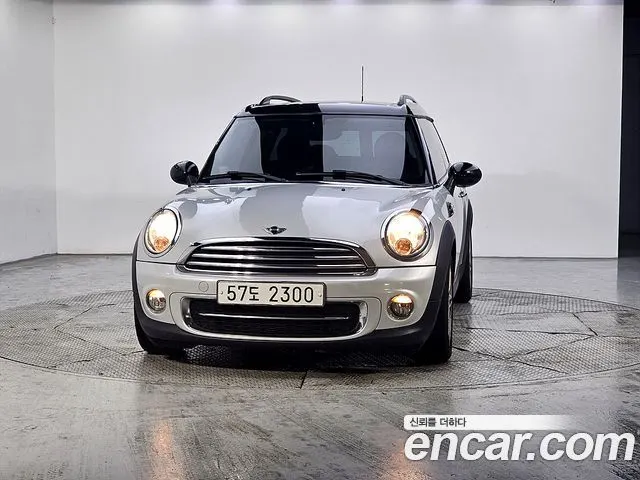 MINI COOPER D CLUBMAN 2014 — 125 992 км, серебристый, Корея — под ключ — фото 2