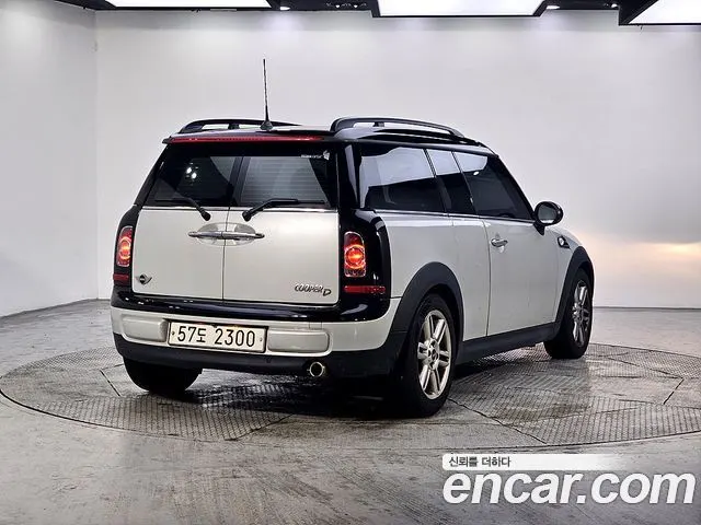 MINI COOPER D CLUBMAN 2014 — 125 992 км, серебристый, Корея — под ключ — фото 4