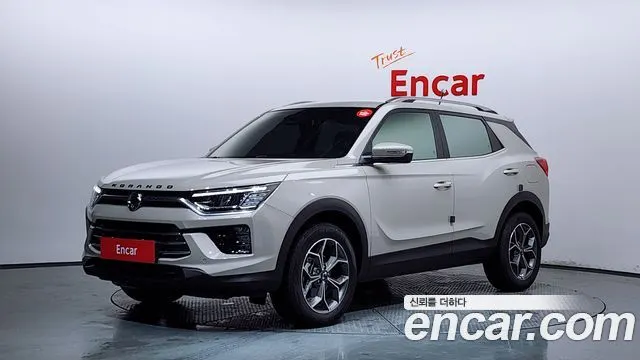 KGM BEAUTIFUL KORANDO 2025 — 20 785 км, белый-перламутр, Корея — под ключ — фото 1