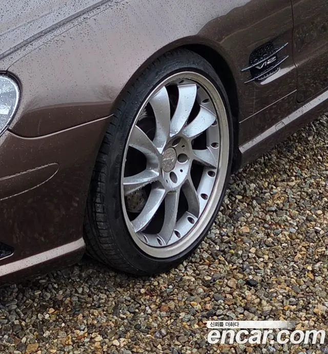 MERCEDES-BENZ SL-CLASS 2003 — 116 000 км, светло-золотистый, Корея — под ключ — фото 5