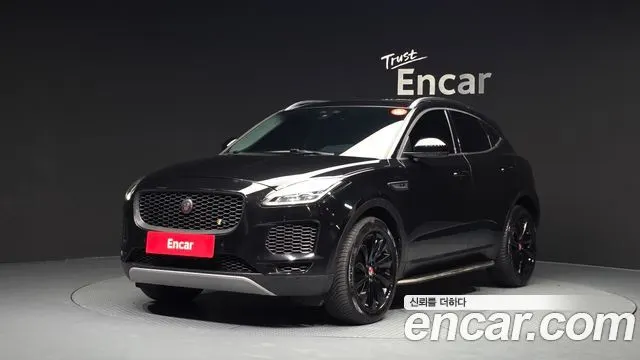 JAGUAR E-PACE 2019 — 163 284 км, чёрный, Корея — под ключ — фото 1
