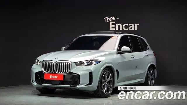 BMW X5 2024 — 48 425 км, светло-серебристый, Корея — под ключ — фото 1