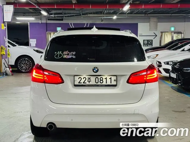 BMW 2 SERIES ACTIVE TOURER 2016 — 55 825 км, белый, Корея — под ключ — фото 4