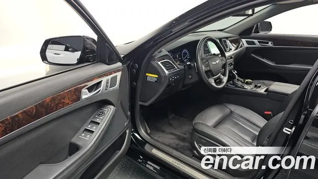 HYUNDAI GENESIS DH 2016 — 95 433 км, чёрный, Корея — под ключ — фото 10