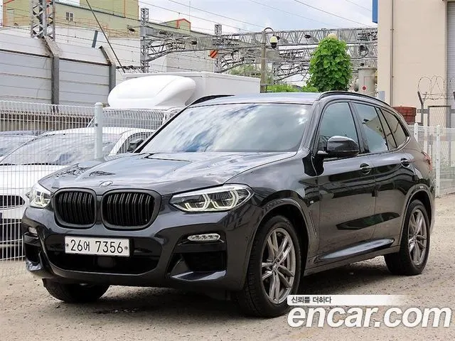 BMW X3 2019 — 97 189 км, серый, Корея — под ключ — фото 2