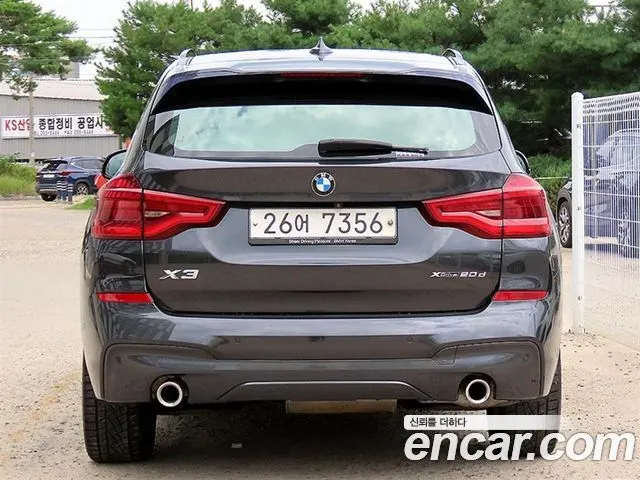 BMW X3 2019 — 97 189 км, серый, Корея — под ключ — фото 4