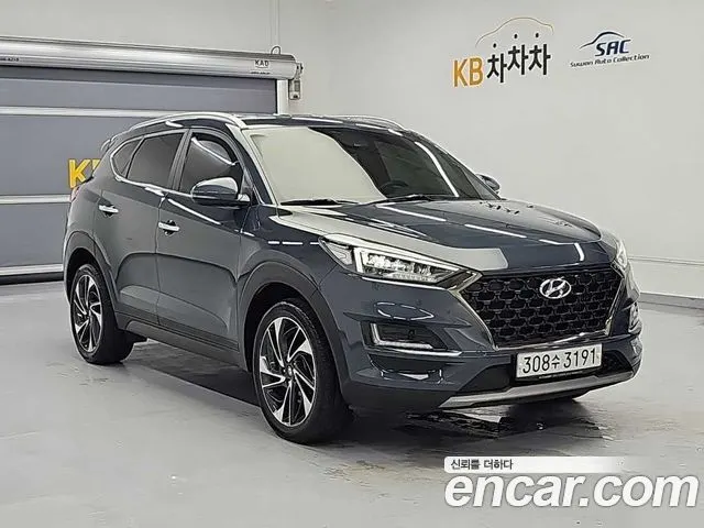 HYUNDAI TUCSON 2020 — 87 922 км, синий, Корея — под ключ — фото 4