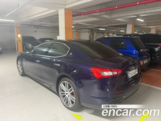 MASERATI GHIBLI 2018 — 112 300 км, синий, Корея — под ключ — фото 9