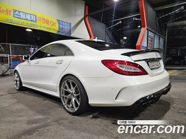 MERCEDES-BENZ CLS-CLASS W218 2017 — 130 000 км, белый, Корея — под ключ — фото 4