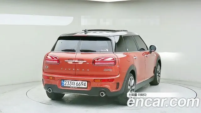 MINI COOPER S CLUBMAN 2023 — 6 885 км, оранжевый, Корея — под ключ — фото 4