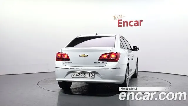 CHEVROLET AMAZING NEW CRUZE 2016 — 108 533 км, белый, Корея — под ключ — фото 4