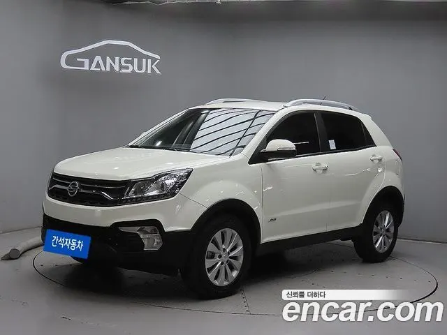 KGM STYLE KORANDO C 2018 — 69 521 км, белый, Корея — под ключ — фото 2