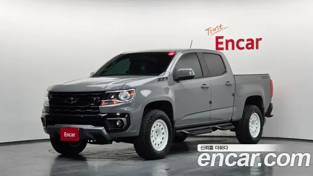 CHEVROLET REAL NEW COLORADO 2022 — 49 321 км, серебристо-серый, Корея — под ключ — фото 1