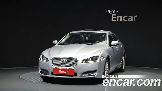 JAGUAR NEW XF 2014 — 116 709 км, серебристо-серый, Корея — под ключ — фото 3