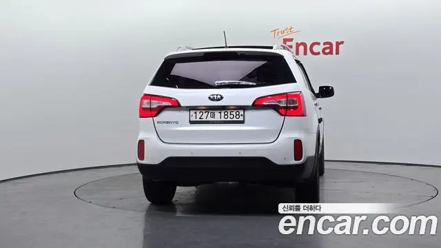 KIA SORENTO R 2014 — 114 997 км, белый, Корея — под ключ — фото 4