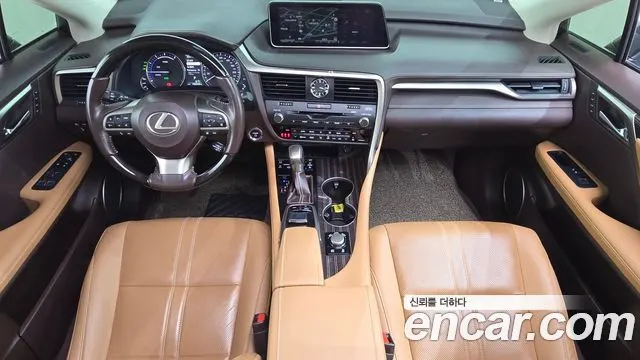 LEXUS RX450H 2018 — 102 242 км, бежевый, Корея — под ключ — фото 7