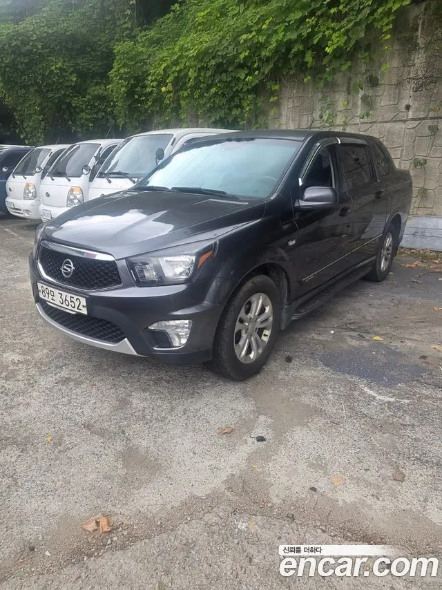 KGM KORANDO SPORTS 2015 — 290 000 км, серый, Корея — под ключ — фото 4