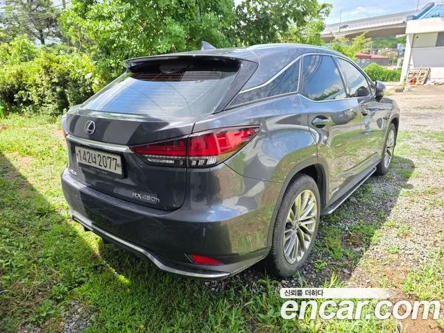 LEXUS RX450H 2022 — 33 334 км, серый, Корея — под ключ — фото 4