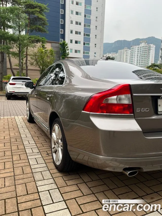 VOLVO S80 2011 — 172 260 км, коричневый, Корея — под ключ — фото 2