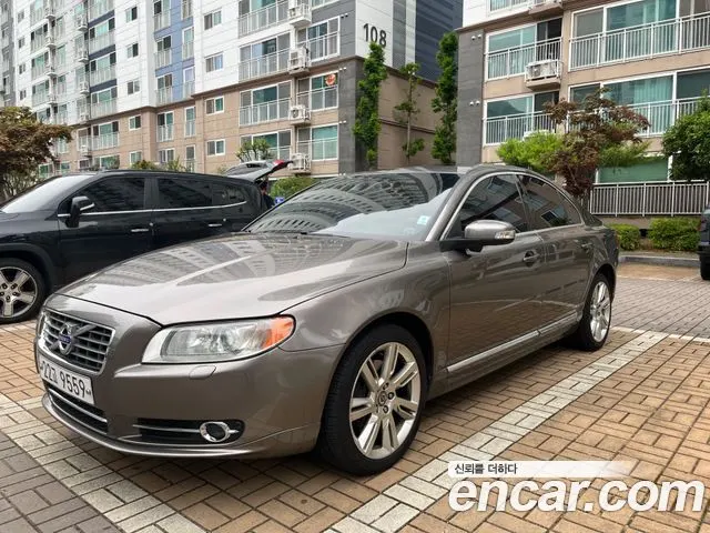 VOLVO S80 2011 — 172 260 км, коричневый, Корея — под ключ — фото 3