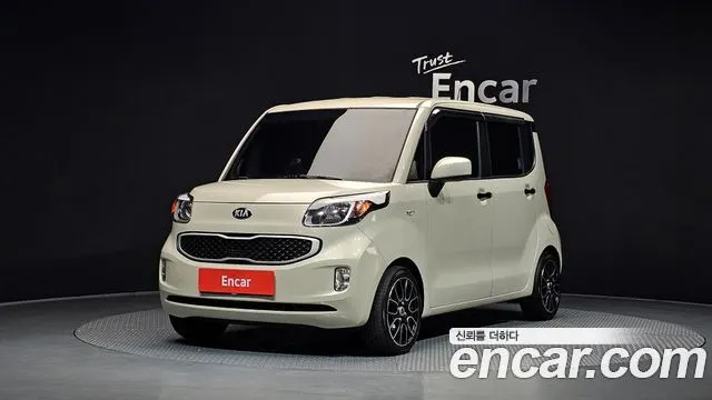 KIA RAY 2017 — 242 799 км, белый-перламутр, Корея — под ключ — фото 1