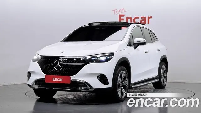MERCEDES-BENZ EQE SUV X294 2023 — 124 572 км, белый, Корея — под ключ — фото 1