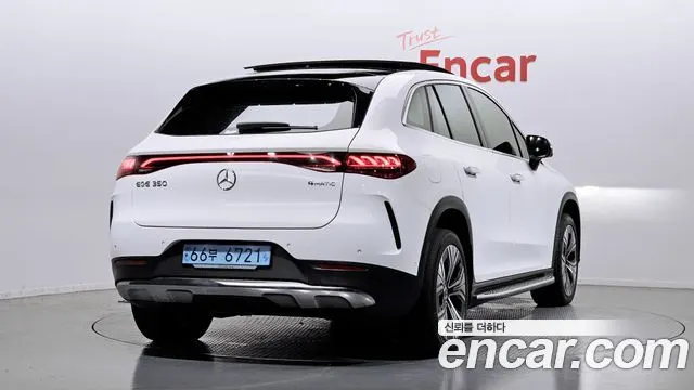 MERCEDES-BENZ EQE SUV X294 2023 — 124 572 км, белый, Корея — под ключ — фото 2