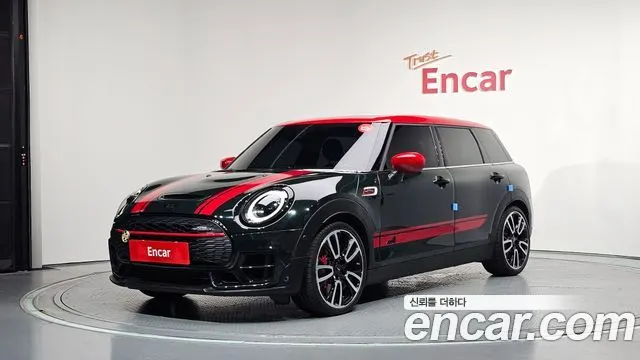 MINI COOPER S CLUBMAN 2023 — 38 852 км, тёмно-зелёный, Корея — под ключ — фото 1