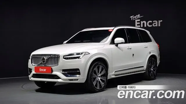 VOLVO XC90 2024 — 12 019 км, белый, Корея — под ключ — фото 1