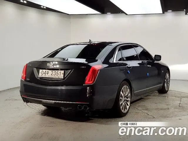 CADILLAC CT6 2016 — 153 365 км, серый, Корея — под ключ — фото 4