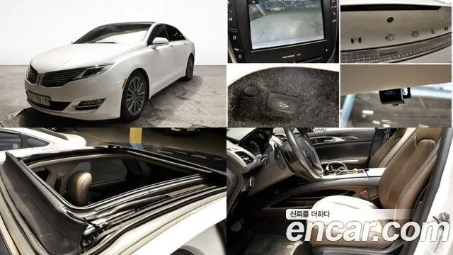 LINCOLN MKZ 2014 — 76 200 км, белый, Корея — под ключ — фото 12